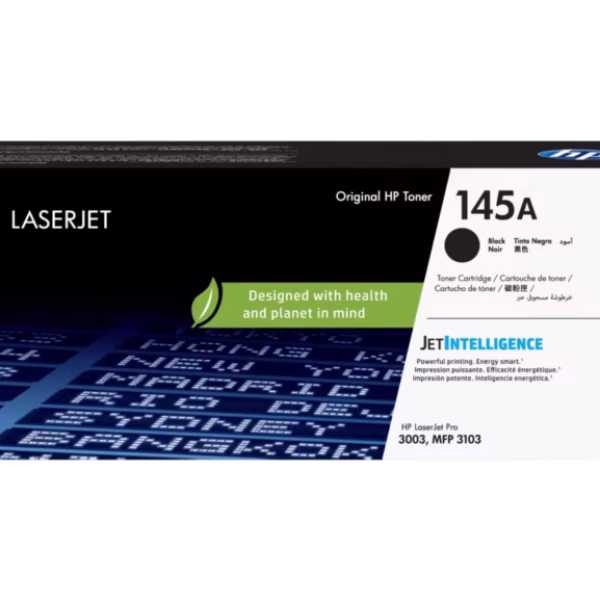 HP 145A Black Original LaserJet Toner Cartridge (W1450A)