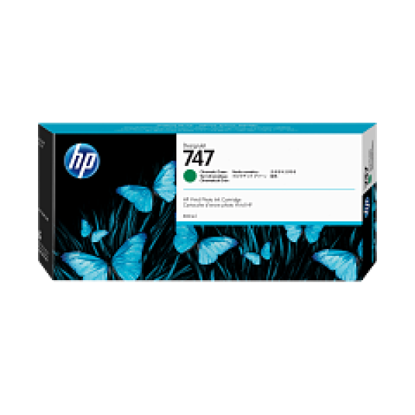 HP 747 300-ml Chromatic Green DesignJet Ink Cartridge (P2V84A)