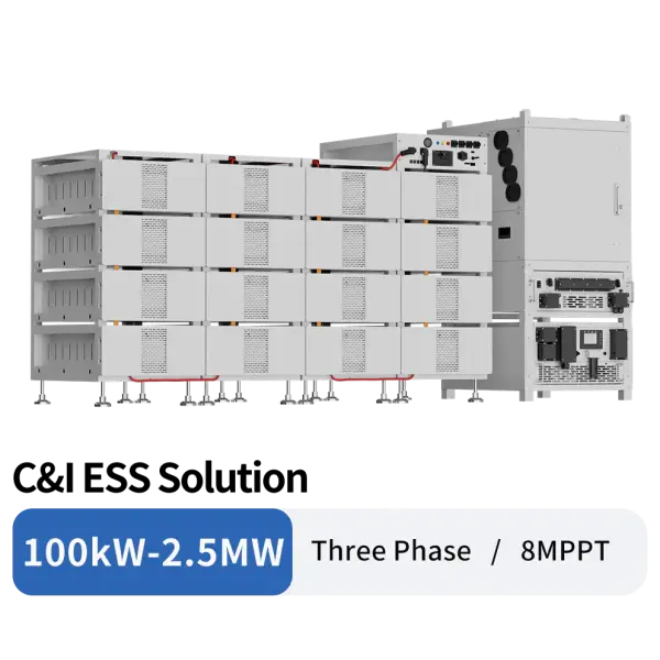 100kW-2.5MW C&I ESS Solution 100/125kW PCS BOS-B Pro-A3 Battey In Lagos