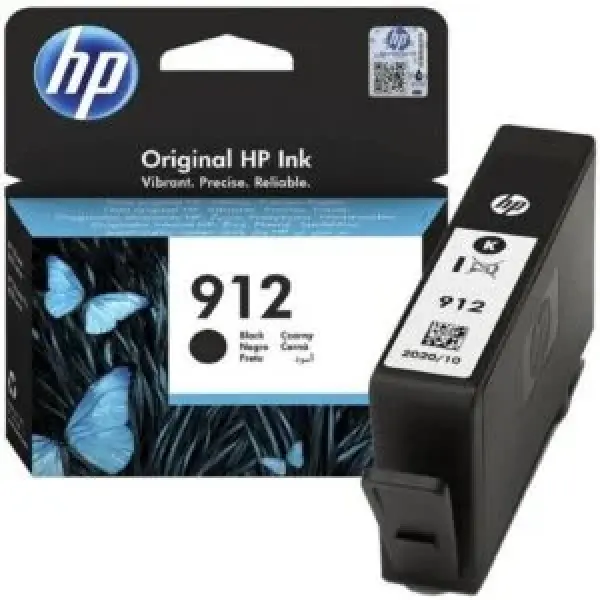 HP 912 Black Original Ink Cartridge (3YL80AE)