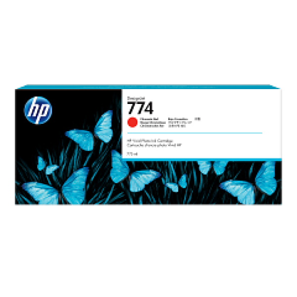 HP 774 775-ml Chromatic Red DesignJet Ink Cartridge (P2W02A)