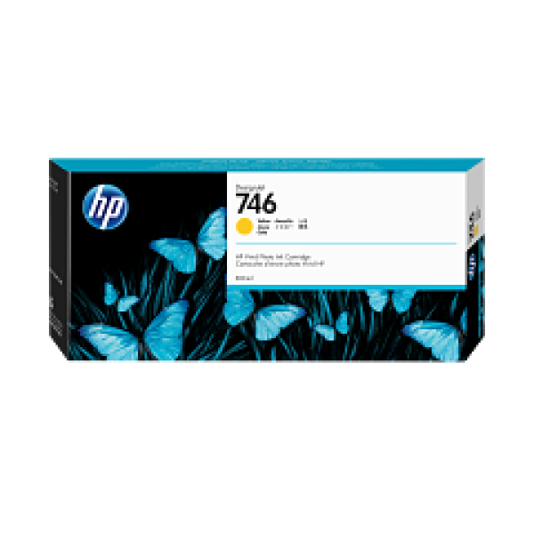 HP 746 300-ml Yellow DesignJet Ink Cartridge (P2V79A)