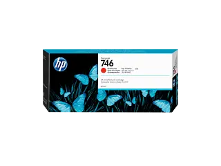 HP 746 300-ml Chromatic Red DesignJet Ink Cartridge (P2V81A)