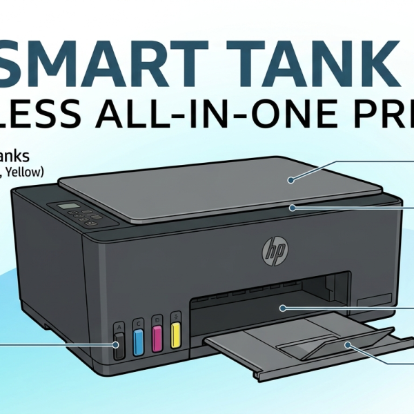 HP Smart Tank 581 All-in-One Printer (4A8D4A)