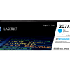 HP 207A Cyan Original LaserJet Toner Cartridge (W2211A)