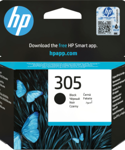 HP 305 Black Original Ink Cartridge (3YM61AE)