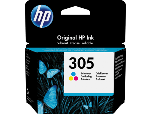 HP 305 Tri-color Original Ink Cartridge (3YM60AE)