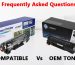 COMPATIBLE VS OEM TONER1