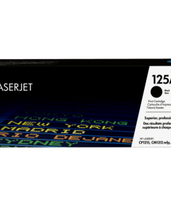 HP 125A Black Original LaserJet Toner Cartridge (CB540A)