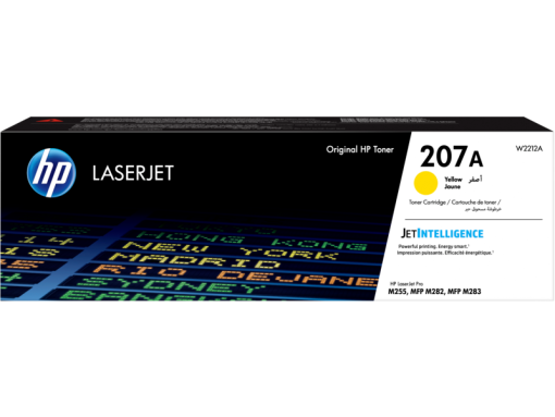 HP 207A Yellow Original LaserJet Toner Cartridge (W2212A)