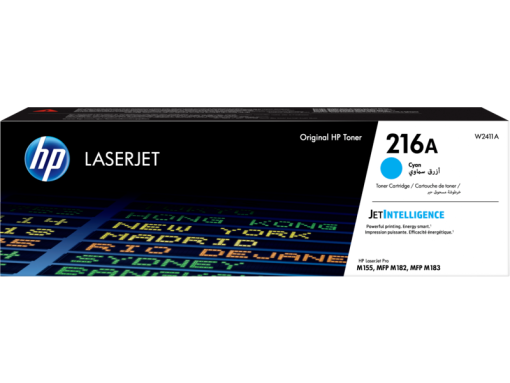 HP 216A Cyan Original LaserJet Toner Cartridge (W2411A)