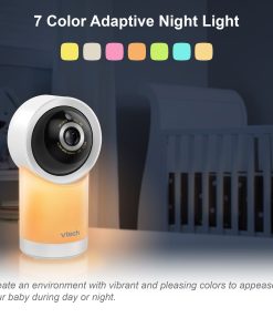 1080p Smart WiFi Remote Access 360 Degree Pan & Tilt Video Baby Monitor with 7