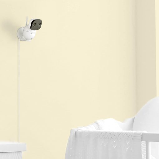 Panasonic Baby Monitor with Camera and Audio, 3.5” Color Video