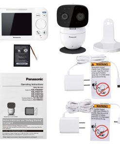 Panasonic Baby Monitor with Camera and Audio, 3.5” Color Video