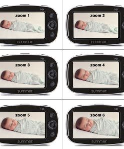 Summer Infant Baby Pixel DUO Zoom HD 5.0 Inch High Definition Video Monitor