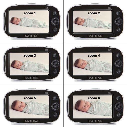 Summer Infant Baby Pixel DUO Zoom HD 5.0 Inch High Definition Video Monitor