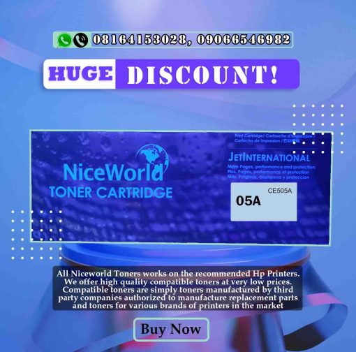 Niceworld 05A Compatible Toner Cartridge in Lagos