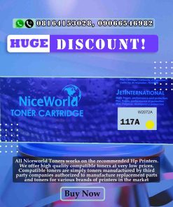 Niceworld 117A YELLOW Compatible Toner Cartridge in Lagos